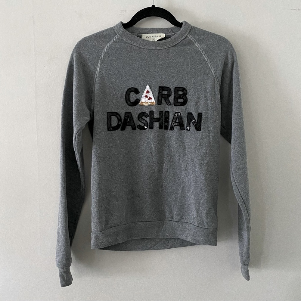Bow & Drape C🍕RB DASHIAN crew neck sweater